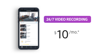 24/7 Video Recording $10/mo